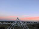 The Long Wavelength Array at Sevilleta National Wildlife Refuge is capable of imaging the entire sky at once, allowing AFRL scientists to track and characterize sporadic E. The facility consists of 256 dual-polarization dipoles. [Ken Obenberger photo]